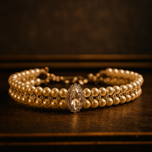 The Regal Pearl Collar™ - Because elegance never goes unnoticed.