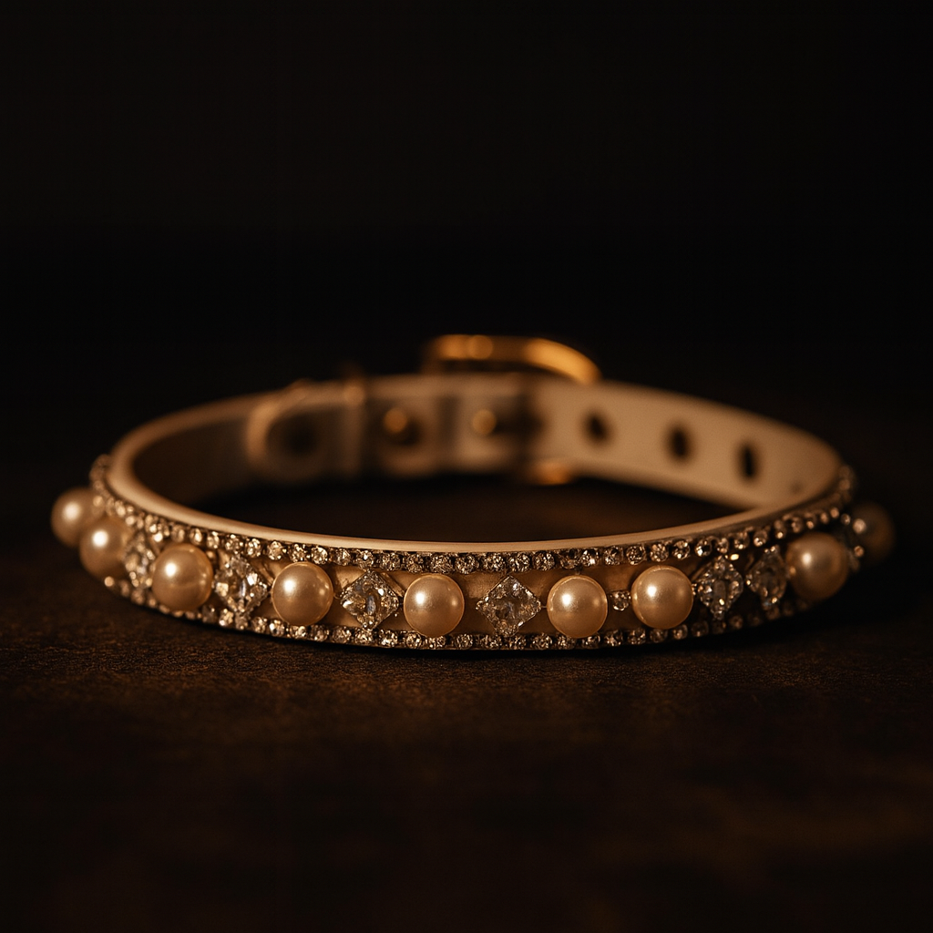 The Regal Pearl Collar™ - Because elegance never goes unnoticed.