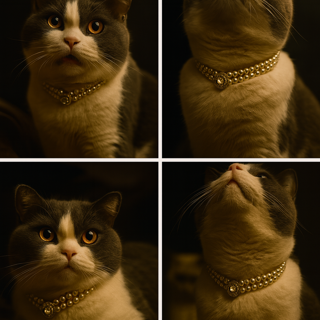 The Regal Pearl Collar™ - Because elegance never goes unnoticed.