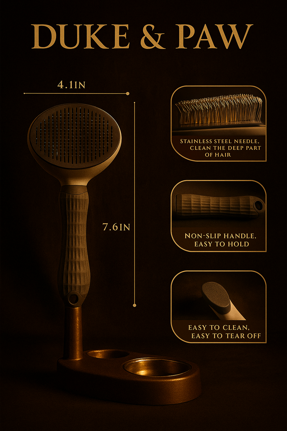 NobleBrush™ — Designed for Comfort. Crafted for Care.